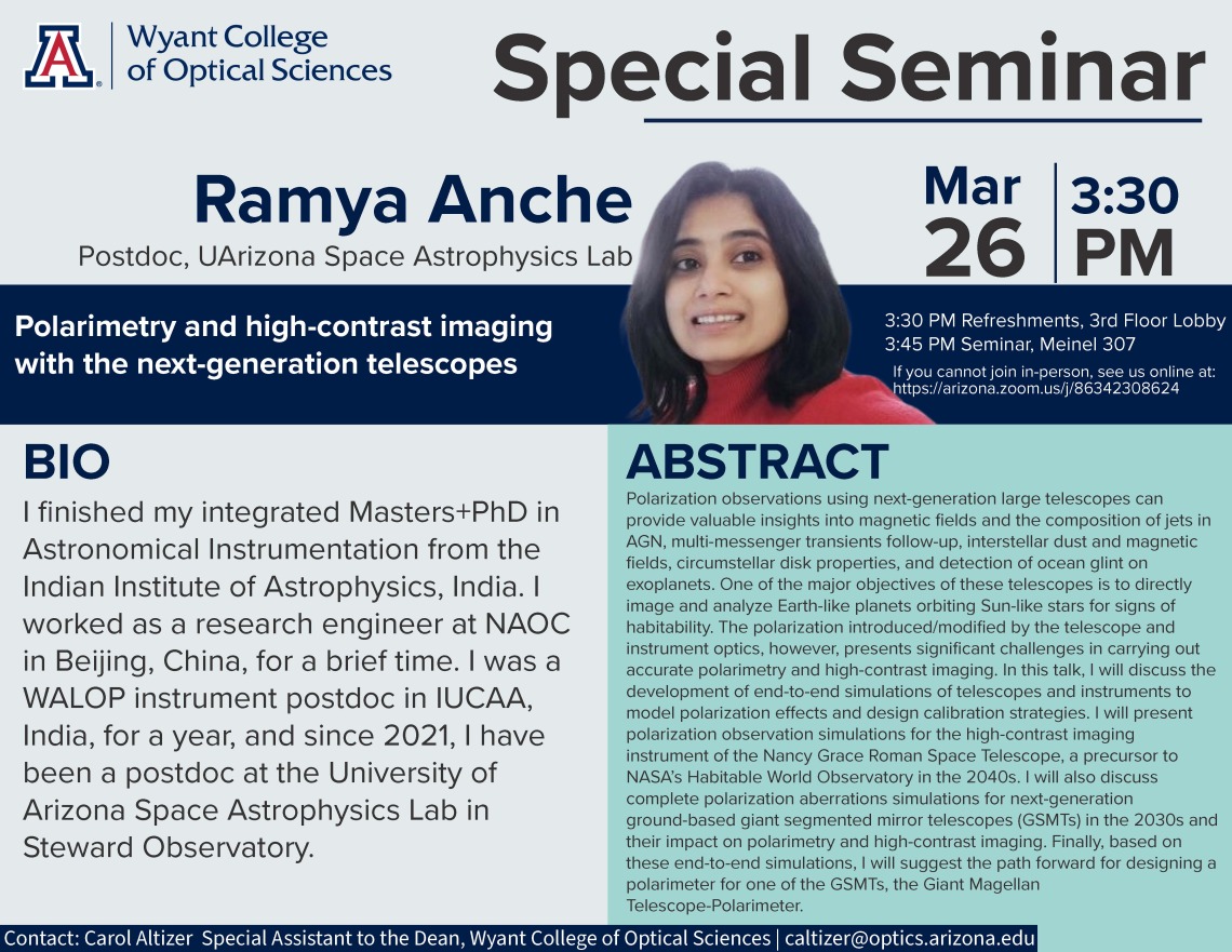 Ramya Anche special seminar