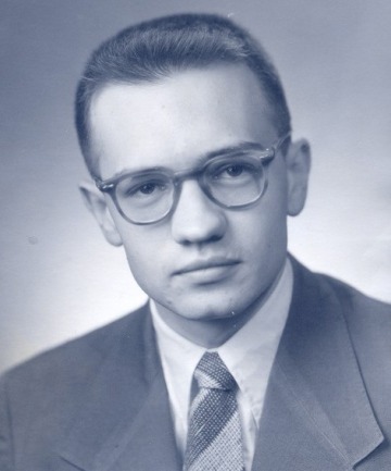 Robert Shannon as an undergraduate at the University of Rochester.