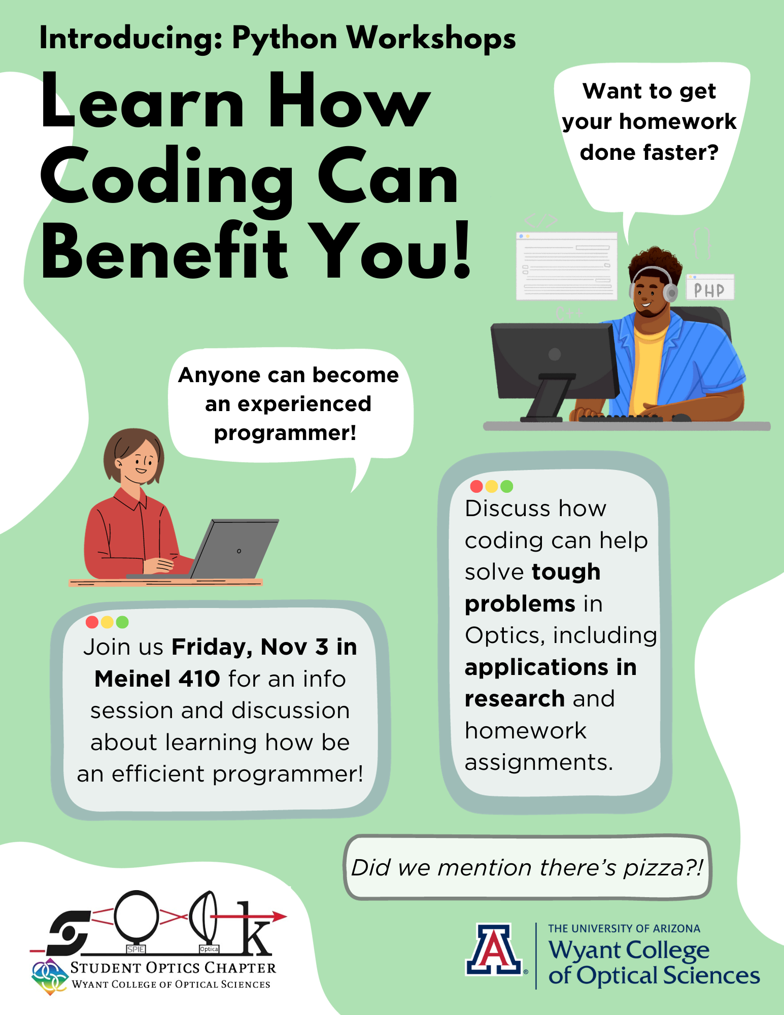 SOCk Workshop: Python: Learn How Coding Can Benefit You! | Wyant ...