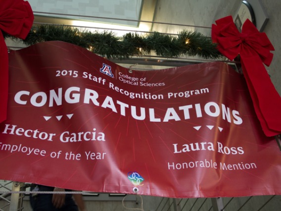 2015 Holiday Luncheon Recognition Banner