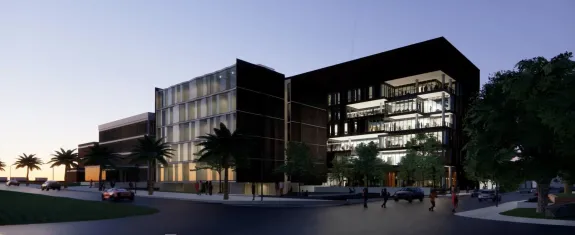 GCRB Building Mockup Drawing