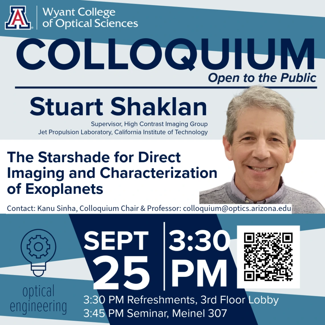 Shaklan colloquium