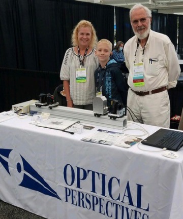The Parks Family at SPIE Optics & Photonics Conference 2021, San Diego
