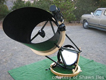 18-inch f/4.5 Dobsonian telescope Shawn made